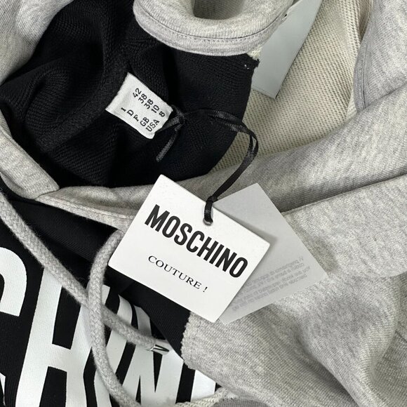 Moschino Couture Double Question Mark Jersey Hoodie - Picture 7 of 10